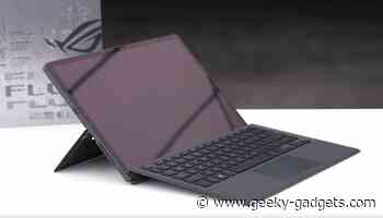 Asus ROG Flow Z13 gaming tablet gets unboxed