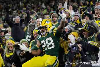 The A.J. Dillon Show Is Coming To The Green Bay Packers’ Offense On Sunday - Forbes