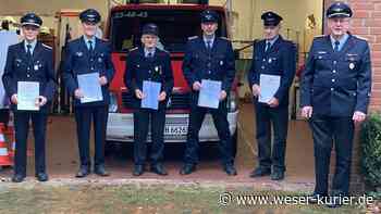 Viele Jahre bei der Feuerwehr - WESER-KURIER