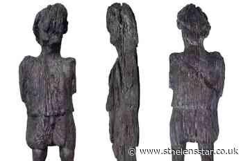 Rare Roman wooden figure uncovered by HS2 archaeologists in Buckinghamshire - St Helens Star