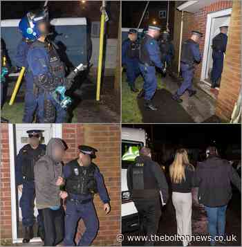 Six arrested in dawn raids in Worsley, Whitefield and Cadishead dawn raids