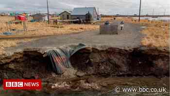 Climate change destroying homes across the Arctic