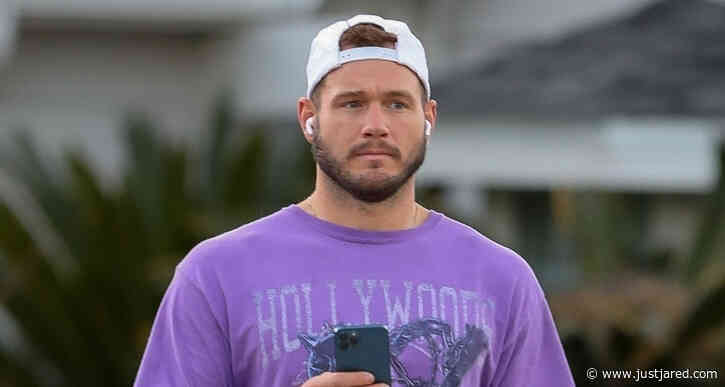Colton Underwood Goes For Walk Around New Neighborhood After Buying House with Boyfriend Jordan C. Brown