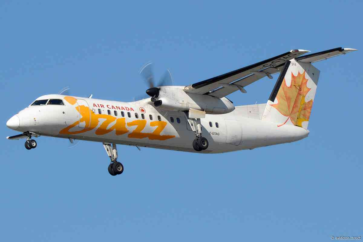 Kanada: Jazz Air flottet letzte Dash 8-300 aus - Aviation.Direct