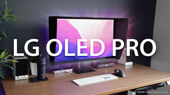 Hands-On With LG's 32-Inch UltraFine OLED Pro Display