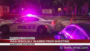 Man injured after being shot Wednesday night in Rochester