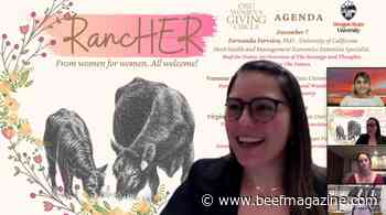 First RancHER program promotes women in beef