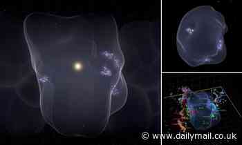 Earth is at the centre of a 1,000-light-year-wide 'Swiss cheese' bubble