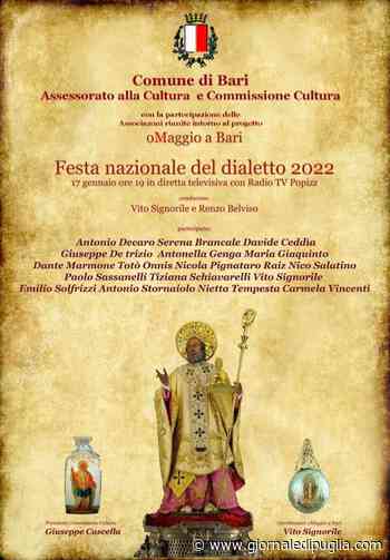 Il 17 gennaio anche a Bari la 'Festa Nazionale del Dialetto' - Giornale di Puglia