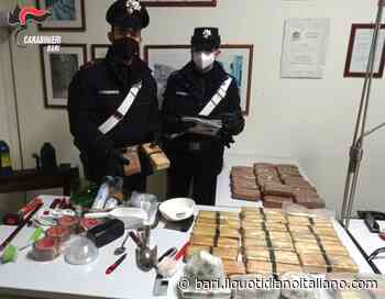 Mola di Bari, 25 chili di eroina fra auto e casa: arrestato - Il Quotidiano Italiano - Bari