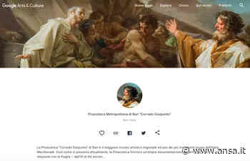 Pinacoteca Bari su 'Google Arts' con 300 opere - Ansa