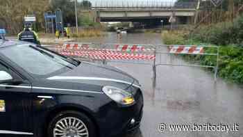 Pioggia su Bari, chiuso al traffico il sottopasso di via La Rotella. Santo Spirito, tombini saltati ed escrementi in strada - BariToday
