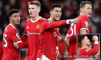 Cristiano Ronaldo hints Manchester United's younger players struggle to take criticism