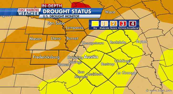 Severe drought expands in Central Texas as dry La Nina winter continues
