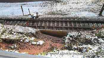 "Unter den Felsen": Hangrutsch: AVG hat eine andere Auffassung als die Stadt Bad Herrenalb