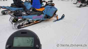 Snowmobiler clocked speeding on OFSC trail in Haliburton Forest - CTV News Barrie