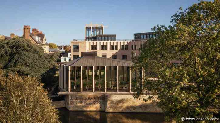 Renovation of Oxford college features in today's Dezeen Weekly