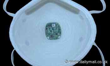 'Fitbit for the face' attaches to any face mask to turn it into a smart monitoring device