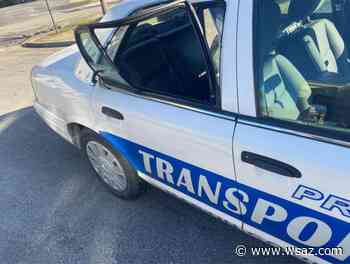 Prisoner kicks out window of transport vehicle in escape attempt - WSAZ-TV