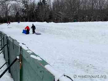 The Toboggan Run and Snow Park are open - City of Westmount - Ville de Westmount