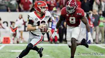 College-Finale 2021/22: Georgia Bulldogs gelingt Coup gegen Alabama Crimson Tide - RAN