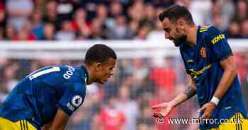 Bruno Fernandes warned he is setting bad example to Mason Greenwood at Man Utd - The Mirror