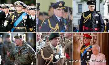 Top Army figures tell of 'widespread relief' as Prince Andrew is stripped of all military titles 