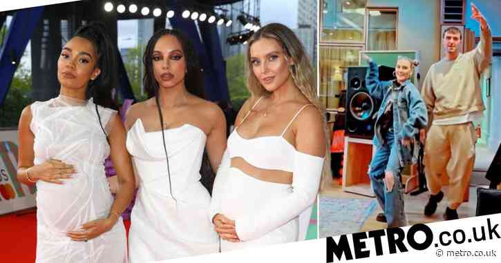 Is Perrie Edwards recording solo music? Little Mix star returns to studio as fans convinced she’s working on album