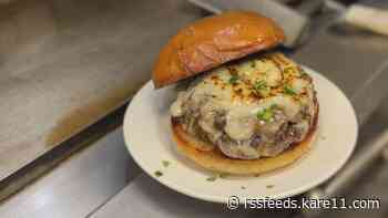 KARE in the Kitchen: French Onion Bison Burger