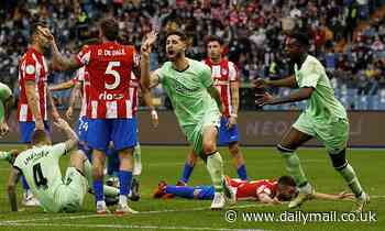 Atletico Madrid crash out of Spanish Super Cup after 2-1 semi-final defeat to Athletic Bilbao