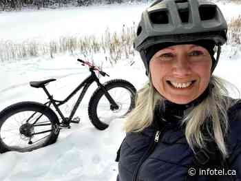 Cyclists on fat bikes floating on the snow in Kamloops, Okanagan | iNFOnews | Thompson-Okanagan's News Source - iNFOnews
