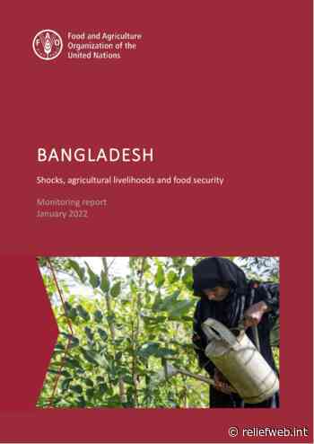 Bangladesh - Shocks, agricultural livelihoods and food security: Monitoring report January 2022 - Bangladesh - ReliefWeb