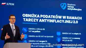 Polish government to scrap VAT on food and gas in latest anti-inflation package - Notes From Poland