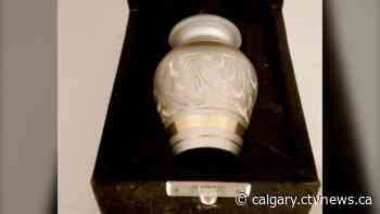 Urn stolen in Calgary break-in, family pleads for its return | CTV News - CTV News Calgary