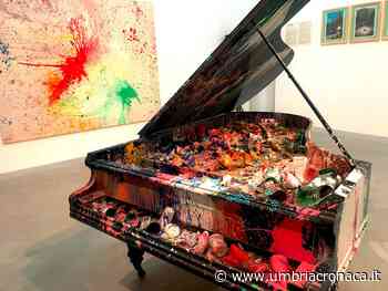 Prorogata la mostra di Shōzō Shimamoto al CIAC di Foligno - Il quotidiano che racconta l'Umbria - Umbria Cronaca