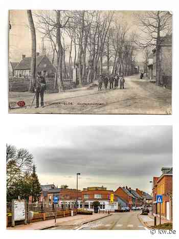 Durand Van Colen trok door Lichtervelde met oude prentkaarten en maakte de foto's opnieuw - KW.be