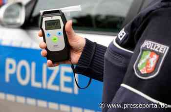 POL-ME: Mit 1,64 Promille unterwegs - Hilden - 2201066 - Presseportal.de