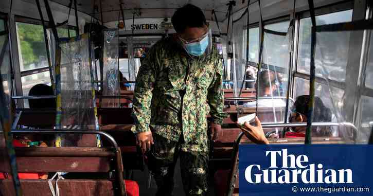 Philippines accused of being ‘anti-poor’ with public transport ban on Covid unvaccinated