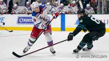 Rangers’ Shesterkin shuts out Sharks 3-0 in return to lineup - Belleville News-Democrat