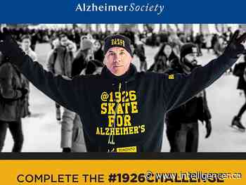 Man to skate Springer Market Square rink for Alzheimer's awareness - Belleville Intelligencer