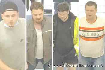 Charlton: Appeal for four men following assault and theft in B&Q