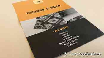 Ominöse Flyer – Techniker aus Neustrelitz sorgt für Aufklärung - Nordkurier
