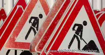 Bei Aachen-Brand: Beschilderungsarbeiten führen zu Engpässen auf der A44 - Aachener Nachrichten