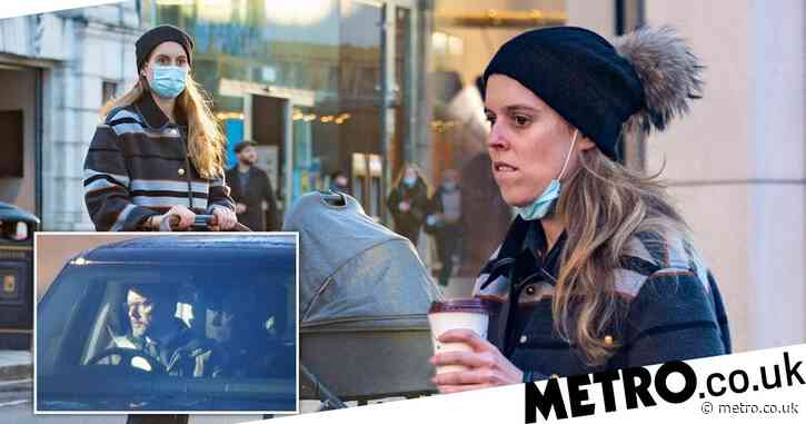 Princess Beatrice snapped out shopping as Queen stripped dad Andrew of titles
