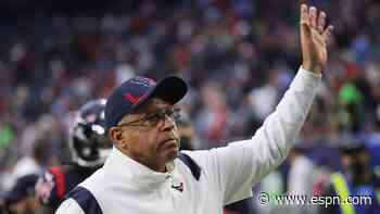 Texans set up coach David Culley to fail, then fired him