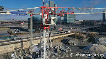 Cranes Rise at Menkes' Festival Condominiums at Vaughan Metropolitan Centre - Urban Toronto