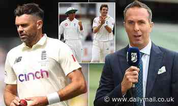 Jimmy Anderson hits back at Michael Vaughan telling England to drop him - Daily Mail