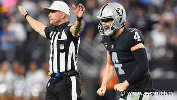 'Job's not done': Raiders' Derek Carr finally gets a playoff start, but wants more