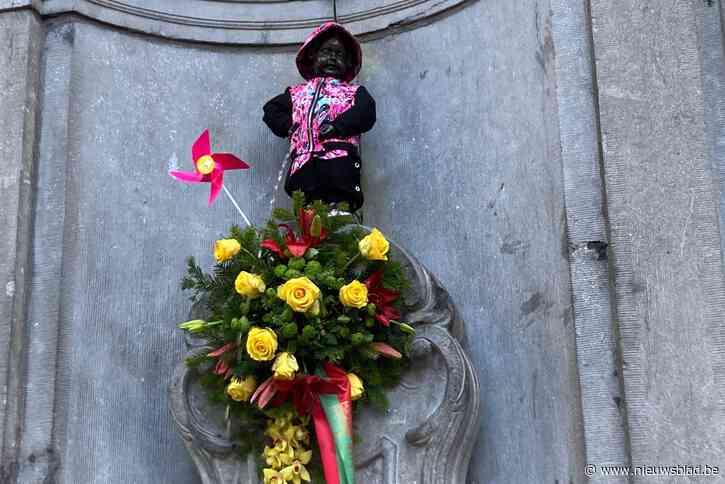 Molenbeekse schoolkinderen ontwerpen 1080ste kostuum van Manneken Pis
