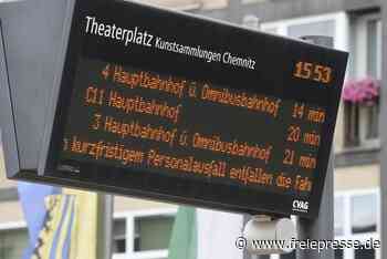 Fahrgäste sauer: Anzeigetafeln bei Störungen oft keine Hilfe - Freie Presse